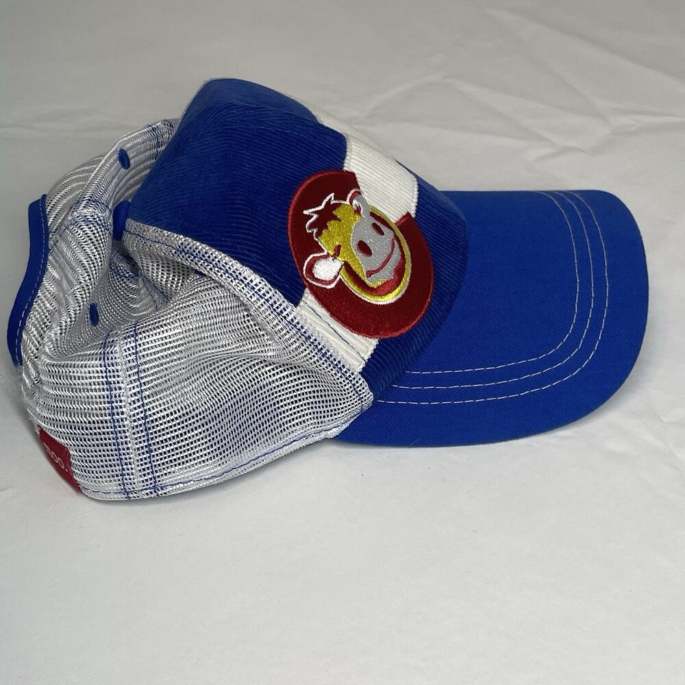 Sweet Cow Ice Cream Hat Colorado State Corduroy Trucker Snapback Blue Vintage - Picture 5 of 9